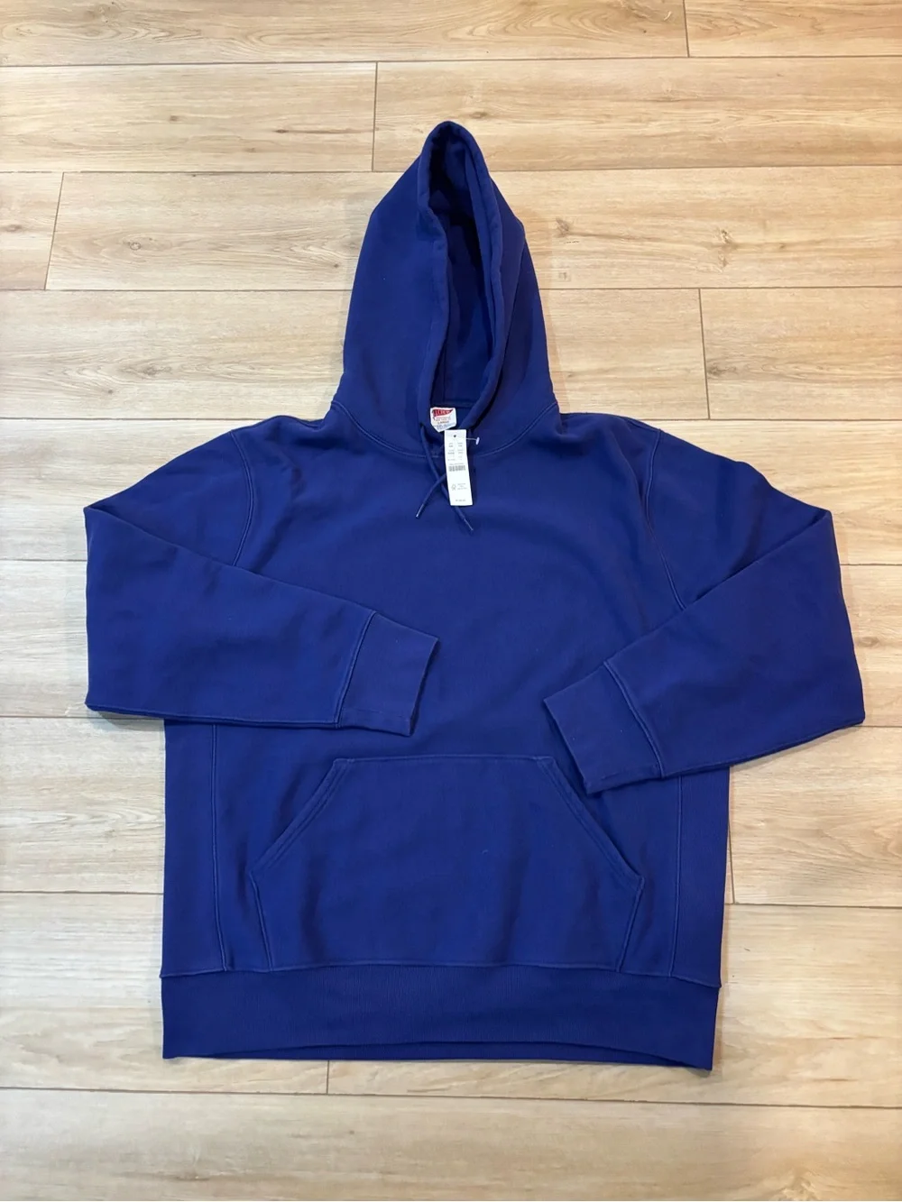 J.Crew Sportswear Heritage Heavyweight 14 oz Fleece Hoodie Sweatshirt Preppy